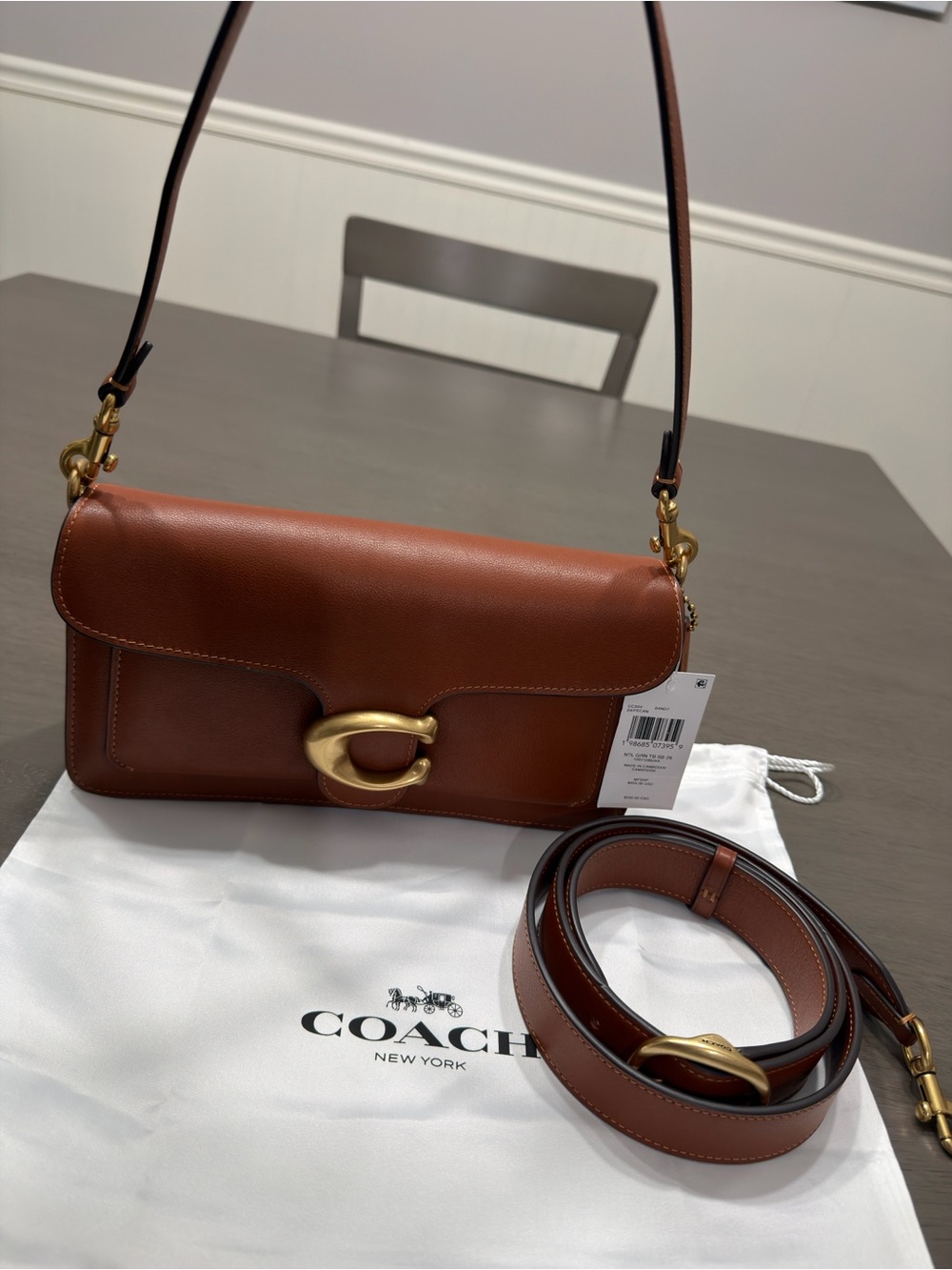 NWT Coach Soft Tabby 26